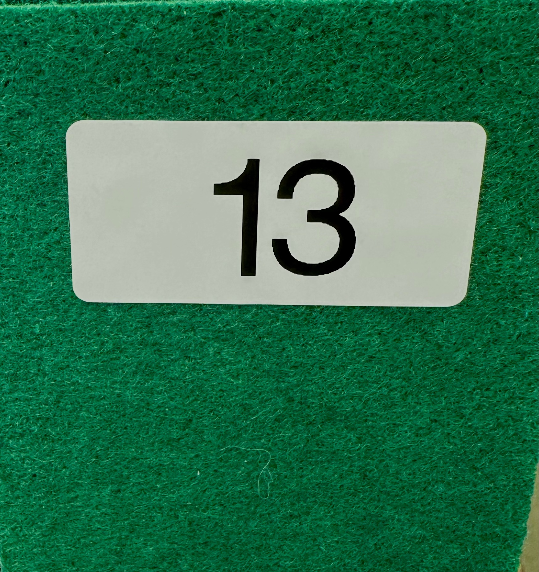 Grön mellan  nålfiltsmatta 13 - Image 1
