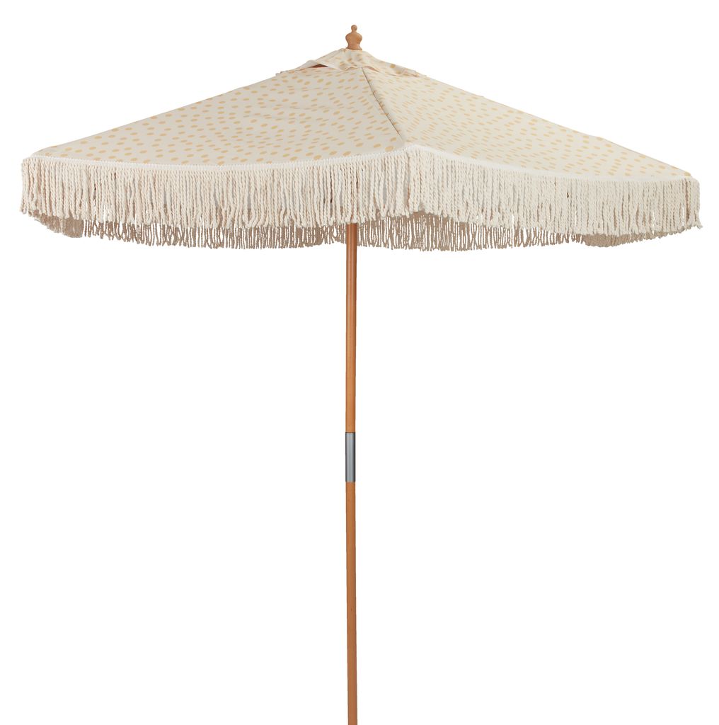 Parasoll Ø200 beige/gul
