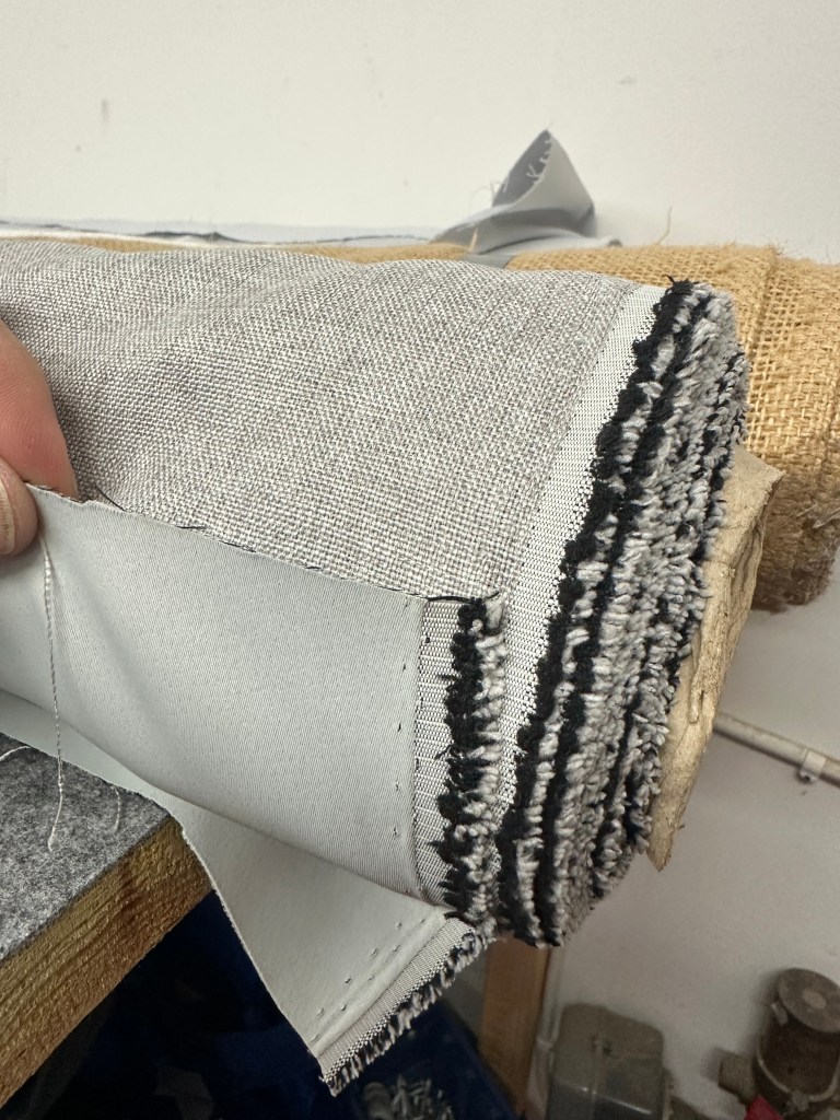 Gråbeige tyg (Premium) 1x2m